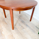 Rasmus Teak Dining Table w/ 2 Leaves