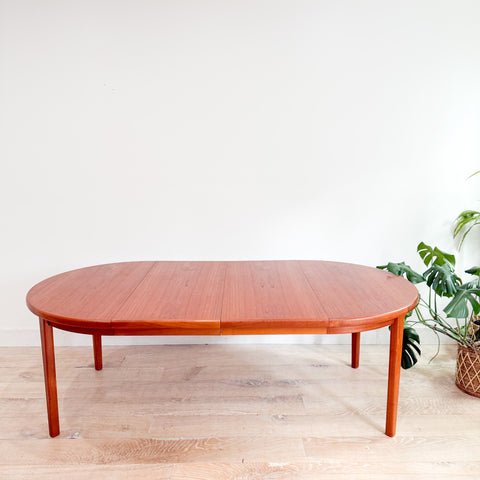 Rasmus Teak Dining Table w/ 2 Leaves