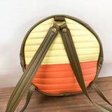 Circle Backpack - Orange/Green