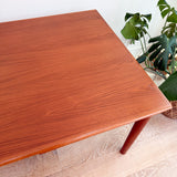 Danish Teak Expandable Dining Table