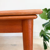 Danish Teak Expandable Dining Table