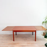 Danish Teak Expandable Dining Table