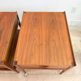 Pair of Mid Century Heritage End Tables