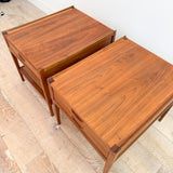 Pair of Mid Century Heritage End Tables