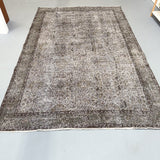 Grey/Brown Turkish Rug - 6’4x9’11