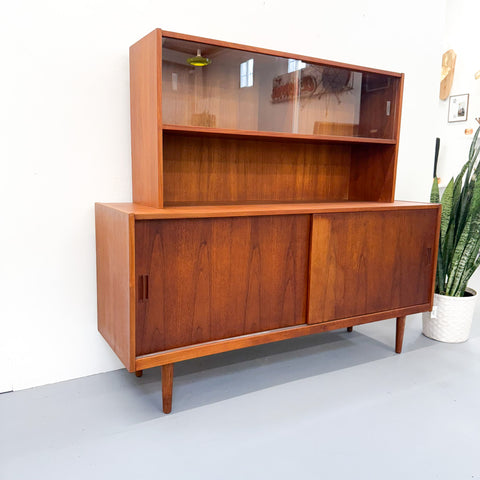 Lyby Mobler Danish Teak Petite Hutch