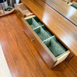 Richardson Nemschoff Walnut Hutch w/ Vanity