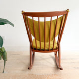 Danish Teak Bramin Rocker