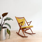 Danish Teak Bramin Rocker
