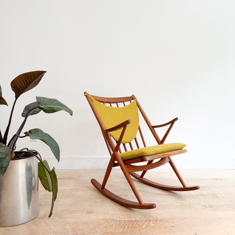 Danish Teak Bramin Rocker