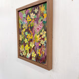 Flower Pond by Ruby Neu- Original Painting