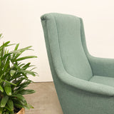 Ein Paar Sessel Lounge Chair w/ Ottoman