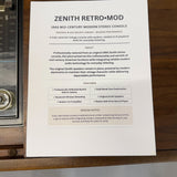 1965 Walnut Zenith RetroMod