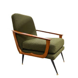 Mid Century Lounger New Upholstery