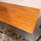 Danish Teak Dining Room Table with Hidden Leaves
