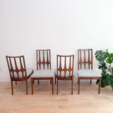 Set of 4 Broyhill Brasilia Dining Chairs