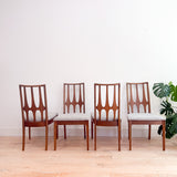 Set of 4 Broyhill Brasilia Dining Chairs