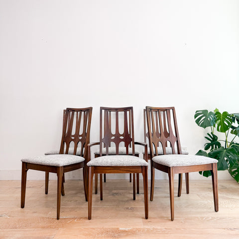 Set of 6 Broyhill Brasilia Dining Chairs