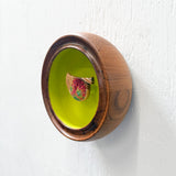 Embroidered Cardinal | Chartreuse