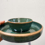 Chip and Dip Bowl Medium in Sea Green