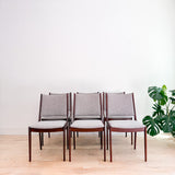 Set of 6 Vintage Rosewood Dining Chairs