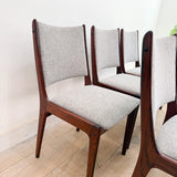 Set of 6 Vintage Rosewood Dining Chairs