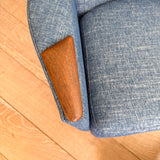 Adrian Pearsall Swivel Lounge Chair + Ottoman