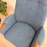 Adrian Pearsall Swivel Lounge Chair + Ottoman