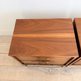 Pair Mid Century Nightstands