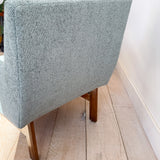 Pair of Vintage Tufted Back Lounge Chairs