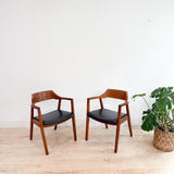 Pair of Vintage Occasional Chairs by Jasper