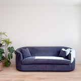 Vintage Curved Back Sofa - New Upholstery