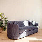 Vintage Curved Back Sofa - New Upholstery