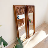 Vintage Sculpted Front Mirror - $195 Each