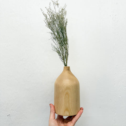 White Ash Vase (Short)