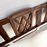 Vintage Sculpted Front King Size Headboard