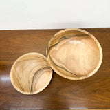 Nested Set of Walnut Bowls