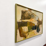 Vintage 1970s Original Abstract Art