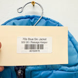 70s Blue Ski Jacket