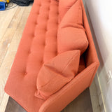 Adrian Pearsall Platform Sofa - New Orange Upholstery