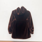 Vintage Faux Fur Brown Coat