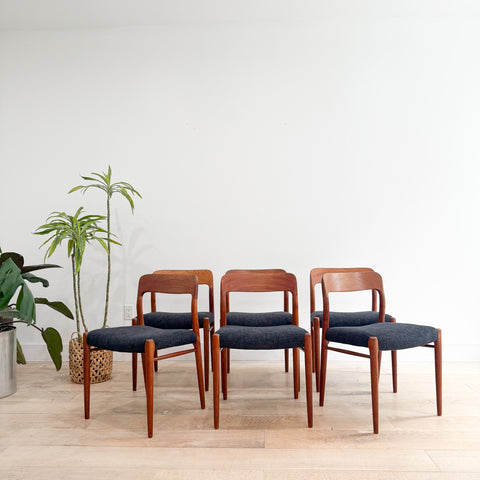 Set of 6 Niels Moller Dining Chairs