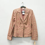 2000s Pink Patterned Blazer