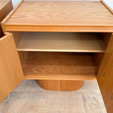 Pair of Vintage Brutalist Nightstands