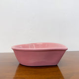 VTG Pink Heart Serving Dish