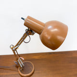 Articulated Brown Lamp Vintage