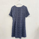 90s MY MICHELLE Navy Ditzy Floral Dress- Small