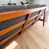 Danish Teak Sofa + Chair Set - New Upholstery