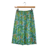 1960s Paisley Floral Skirt