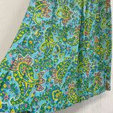 1960s Paisley Floral Skirt
